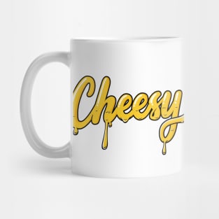 Cheesy Typography Hand lettering Mug